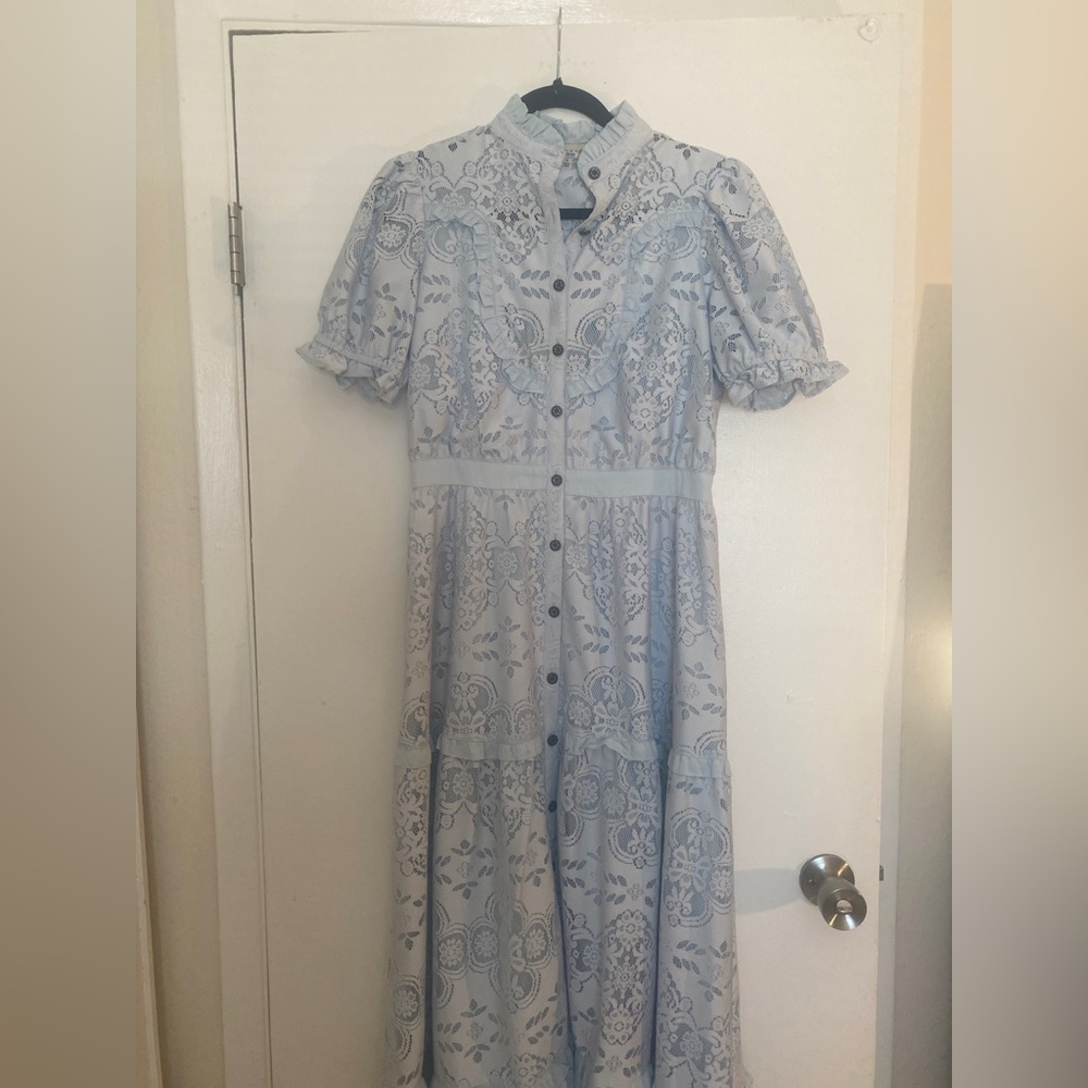 Pamela Love x RTR Blue Victoria Dress - Picture 9 of 13